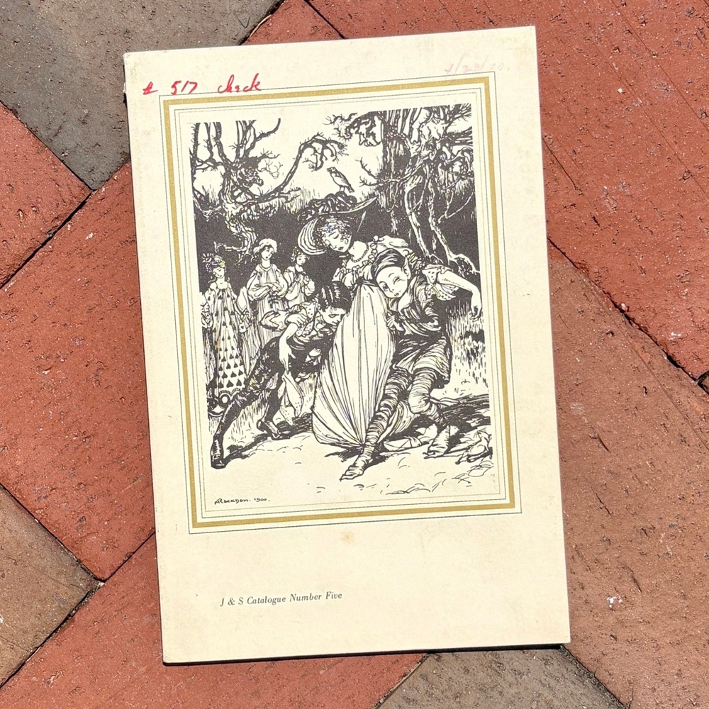 J & S Catalogue Number 5 Manuscripts Illustrators Press Fine Books Graphic Arts